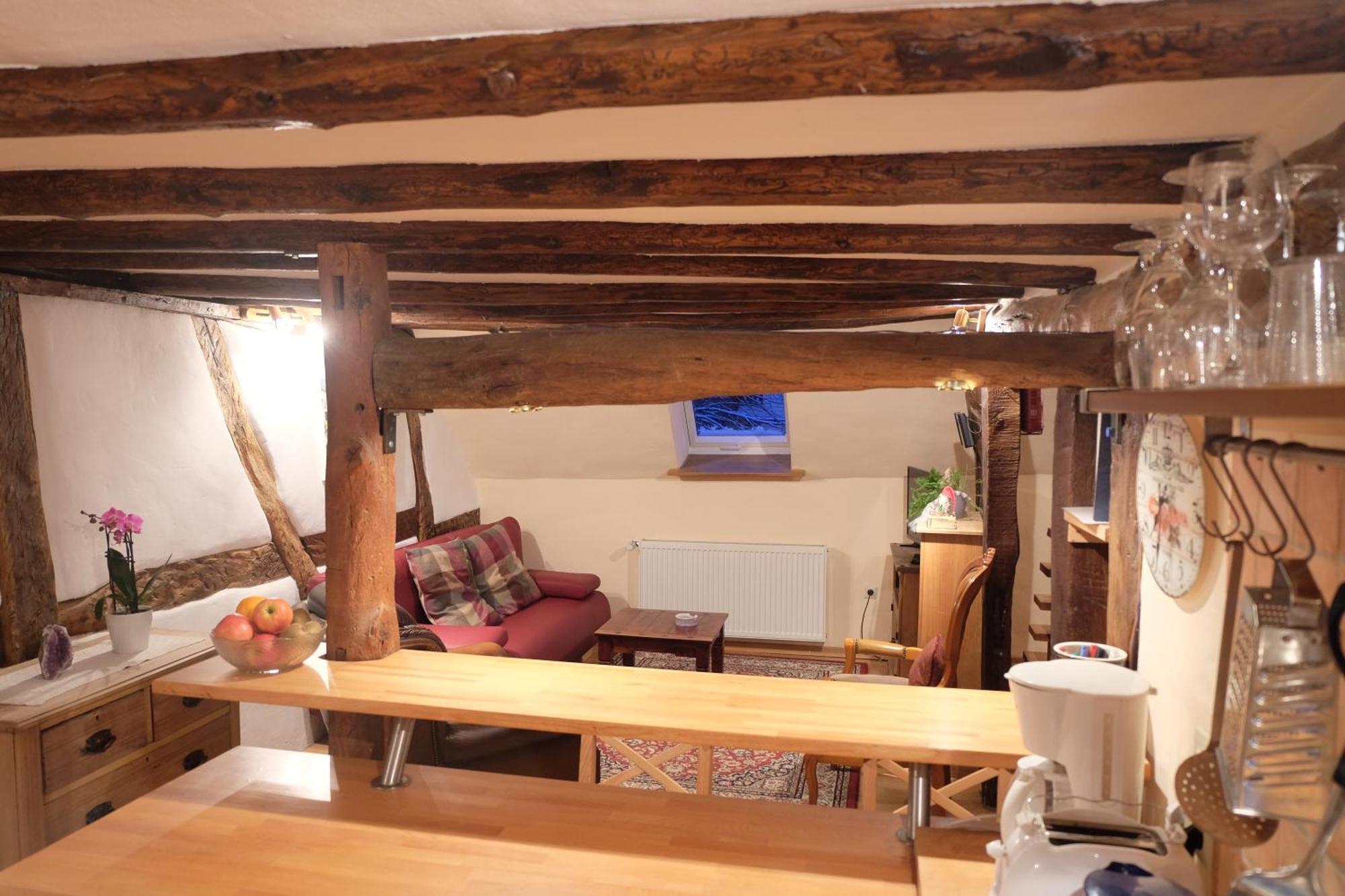 Historisches Haus Im Herzen Von Monschau Rum bild