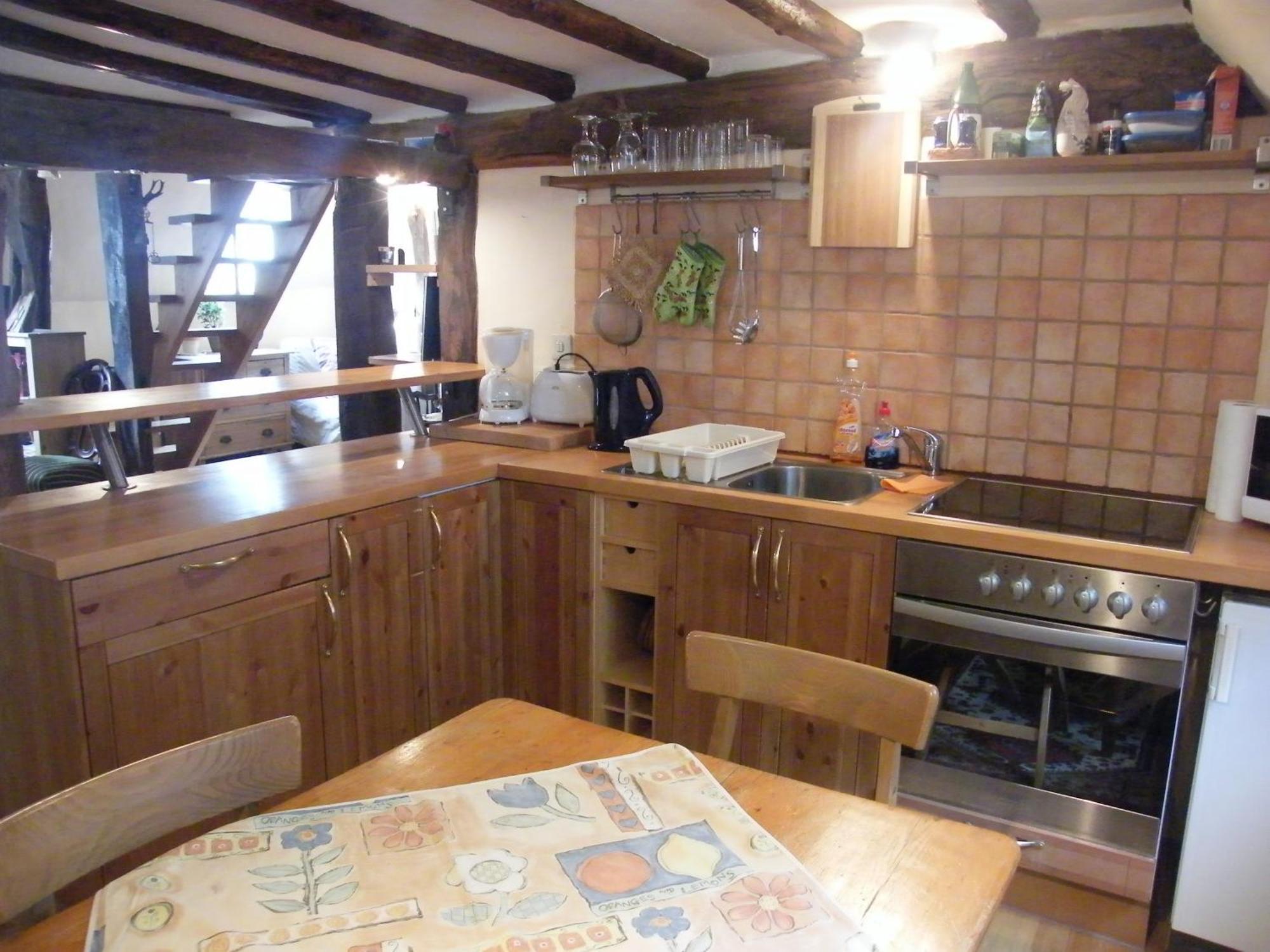 Historisches Haus Im Herzen Von Monschau Rum bild