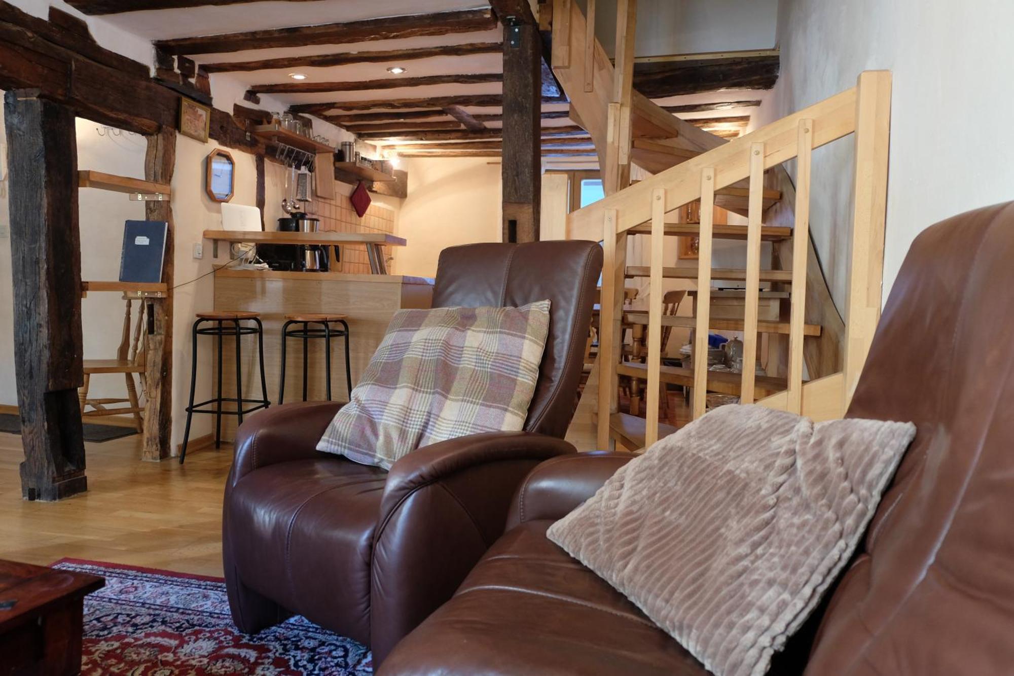Historisches Haus Im Herzen Von Monschau Rum bild